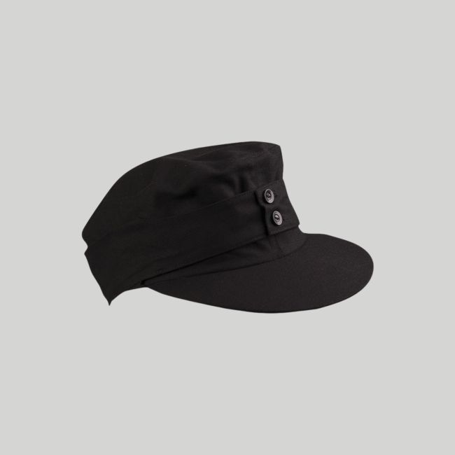 Casquette de chasseur alpin M43 Moleskin - Noir - Mil-Tec