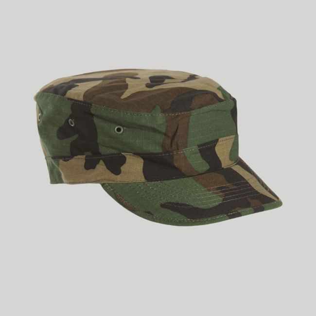 Boné ripstop BDU US - Woodland - Mil-Tec