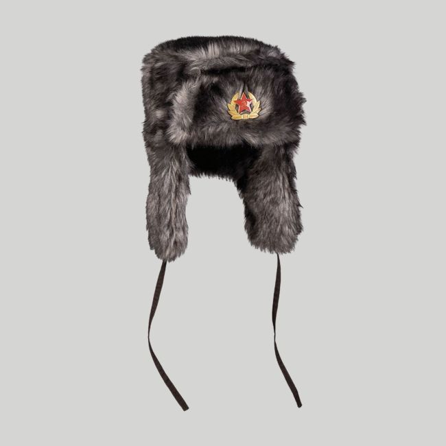 Gorra rusa Shapka - Negro - Mil-Tec