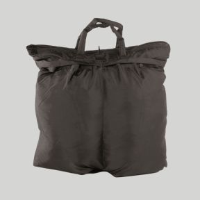 Rucksack für US-Pilotenhelm mit Gurten - Schwarz - Mil-Tec