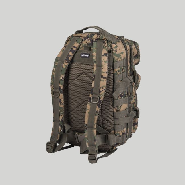 Mochila US Assault 20L - Camo Digital Woodland - Mil-Tec