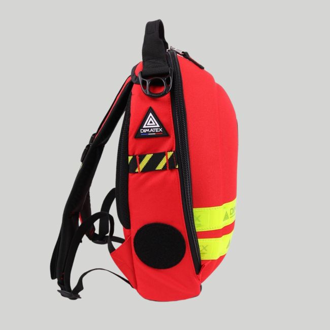 Mochila rígida MATT Mini 13L - Rojo - Dimatex