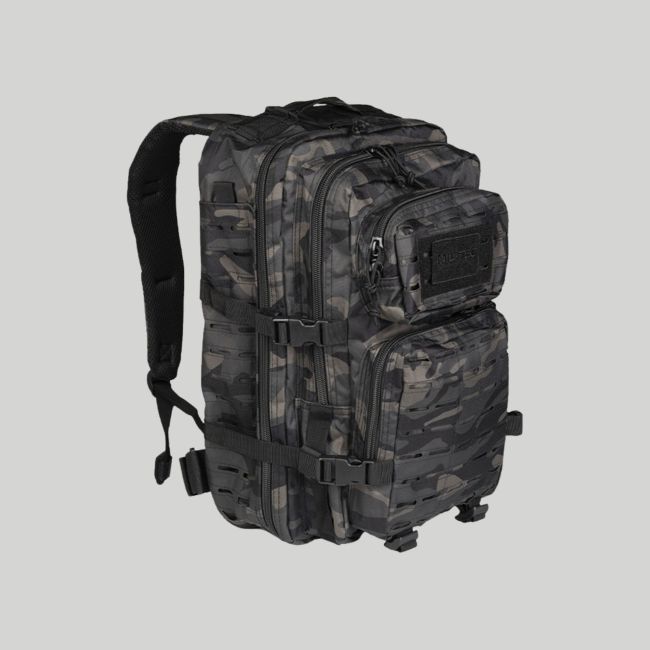 Plecak US Assault 36L Laser Cut - Dark Camo - Mil-Tec
