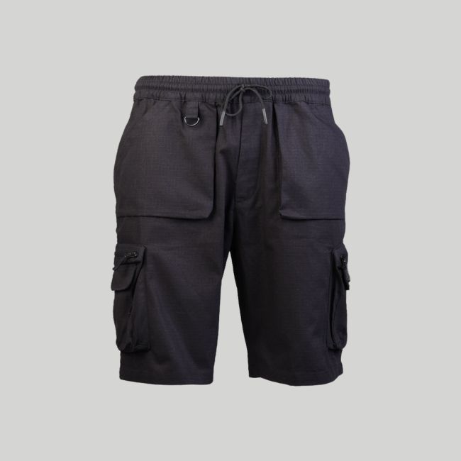 Short ripstop Uban Explorer - Czarny - Mil-Tec