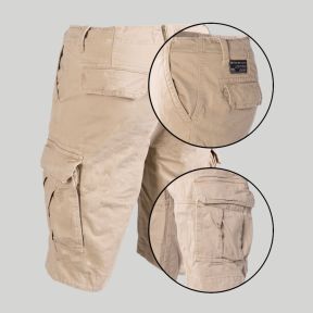 Short Vintage wyprany - Khaki - Mil-Tec