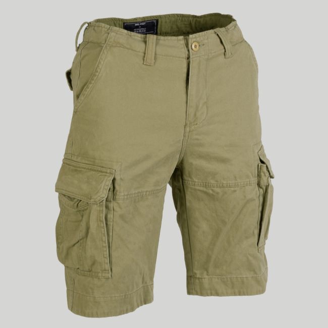 Short Vintage wyprany - Oliwkowy Zielony - Mil-Tec