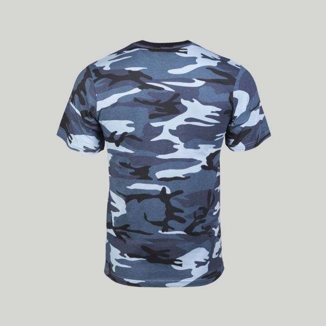 T-Shirt - Camo Blau - Mil-Tec
