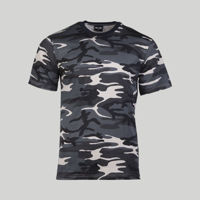 T-shirt - Camo Donker - Mil-Tec