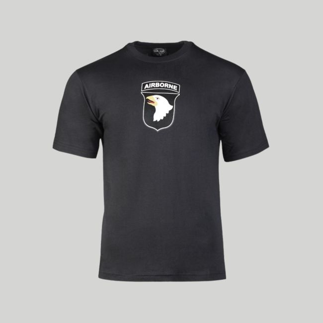 T-shirt 101st Airborne - Nero - Mil-Tec