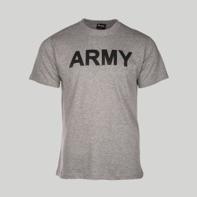 Camiseta Army - Gris - Mil-Tec