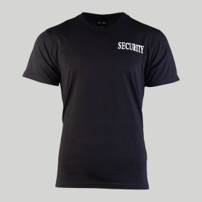 T-shirt Security - Nera - Mil-Tec
