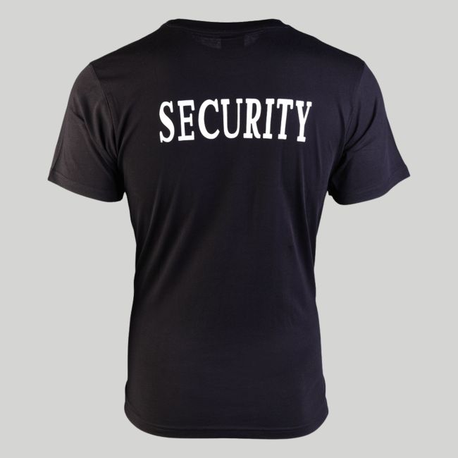 T-shirt Security - Nera - Mil-Tec