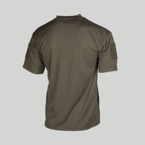 T-shirt tactique Quick Dry - Vert Olive - Mil-Tec