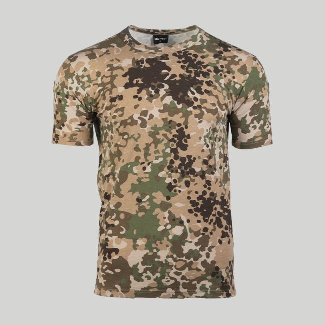 T-shirt tropical BW com bandeira alemã - Aridfleck® - Mil-Tec