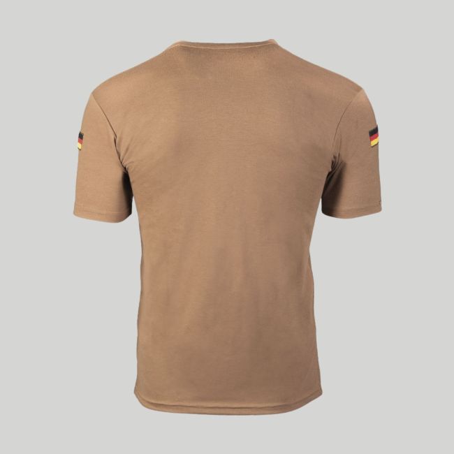 Camiseta tropical BW con bandera alemana - Coyote - Mil-Tec