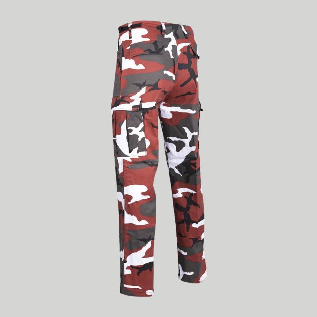Calças BDU US Ranger - Camo Rouge - Mil-Tec