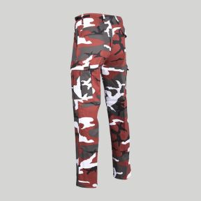 Pantalon BDU US Ranger - Camo Rouge - Mil-Tec