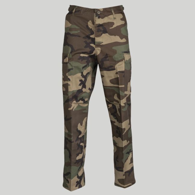 Spodnie BDU US Ranger - Woodland - Mil-Tec