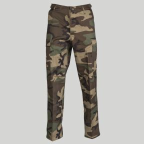 BDU US Ranger broek - Woodland - Mil-Tec