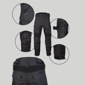 Pantalon de combat Chimera - Noir - Mil-Tec