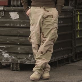Pantalon ripstop BDU US - Camo Désert - Mil-Tec