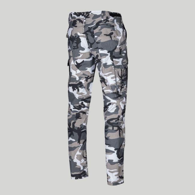 Calças ripstop slim BDU US - Camo Urbano - Mil-Tec