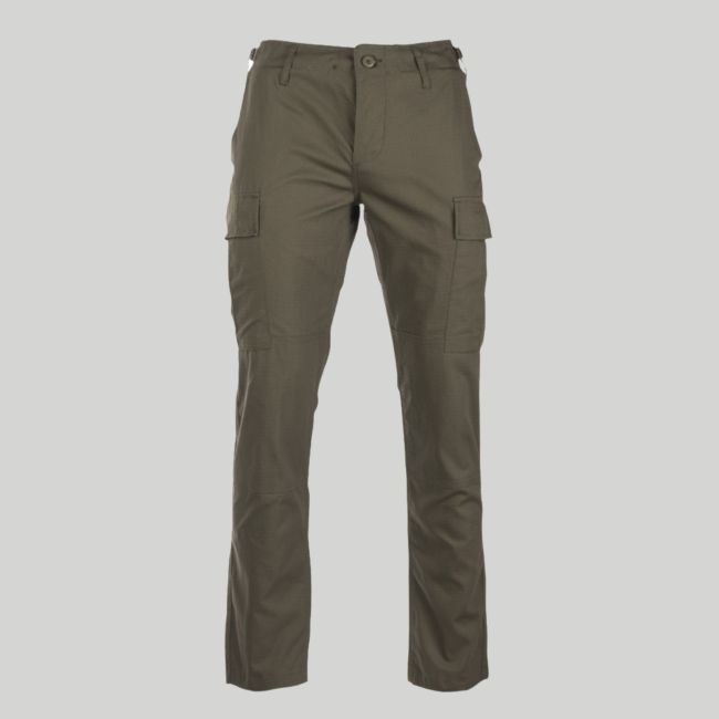 Slim ripstop BDU US broek - Olijfgroen - Mil-Tec