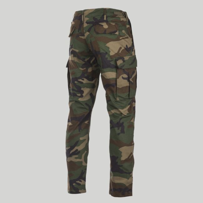 Ripstop-Slim-Hose BDU US - Woodland - Mil-Tec