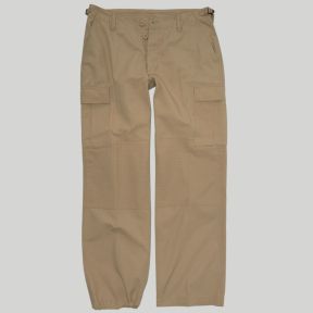 Spodnie ripstop US BDU damskie - Khaki - Mil-Tec