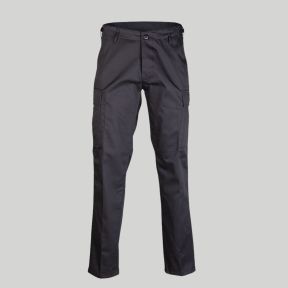 Spodnie straight BDU US Ranger - Czarny - Mil-Tec
