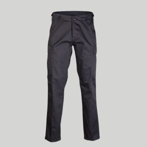 Spodnie straight BDU US Ranger - Czarny - Mil-Tec
