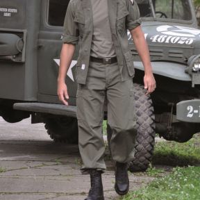 Pantalone US M64 Vietnam - Verde Oliva - Mil-Tec