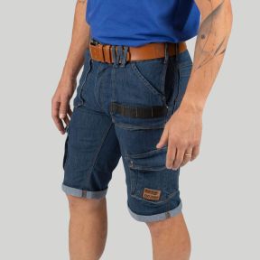 Arbeits-Bermuda BOLT - Blau - Nine Worths