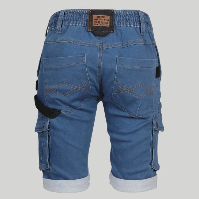 Bermuda da lavoro BOLT - Raw Jean - Nine Worths