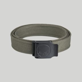 Cinturón con hebilla Skull 40mm - Verde Oliva - Mil-Tec