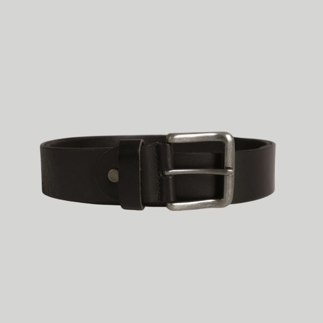 Cintura in pelle - Nero - Mil-Tec