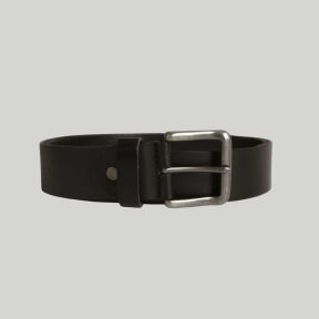 Cinto em couro - Preto - Mil-Tec