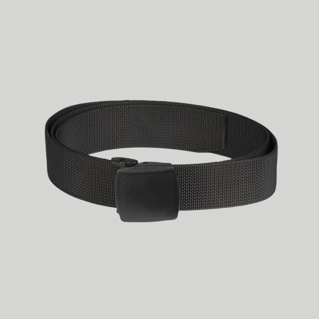 Gürtel aus Segeltuch 38mm Quick Release - Schwarz - Mil-Tec