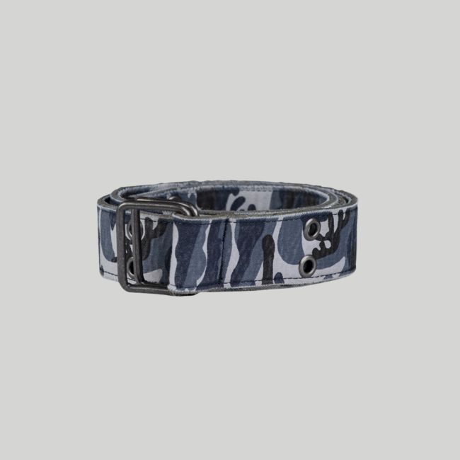 Pas płócienny 40mm - Camo Niebieski - Mil-Tec