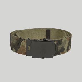 Cinto em lona US com fivela preta - Camo BW - Mil-Tec