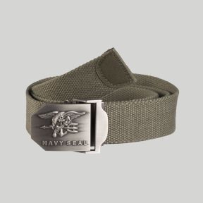 Cinto de lona US Navy SEAL 38mm - Verde Oliva - Mil-Tec