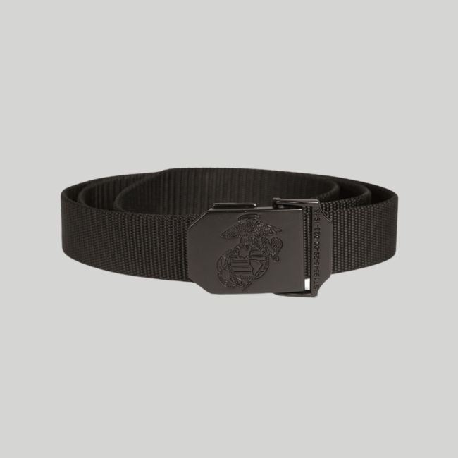 Ceinture en toile USMC 30mm - Noir - Mil-Tec