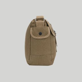 Bolsa tiracolo em lona estilo US verde-oliva - Fostex Garments