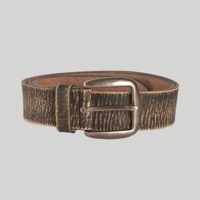 Cintura Vintage in pelle - Nera - Mil-Tec