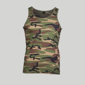 Débardeur en coton - Woodland - Mil-Tec