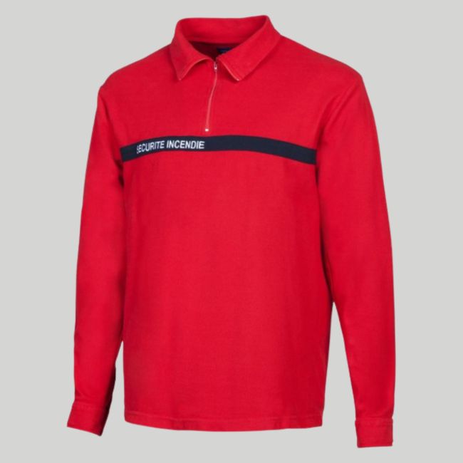 Camicia F1 a maniche lunghe Sicurezza Antincendio - Rosso - CityGuard