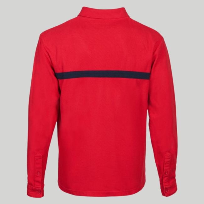 Camicia F1 a maniche lunghe Sicurezza Antincendio - Rosso - CityGuard
