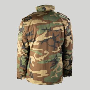 Kurtka US M65 z podszewką - Woodland - Mil-Tec
