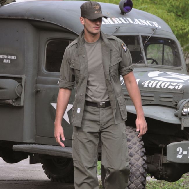 Kurtka US M64 Vietnam - Oliwkowa Zieleń - Mil-Tec