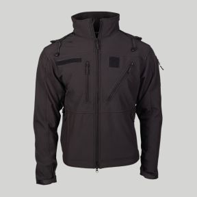 Veste softshell SCU14 - Noir - Mil-Tec